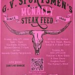 2026 GV Sportsmens McNally Steak Feed
